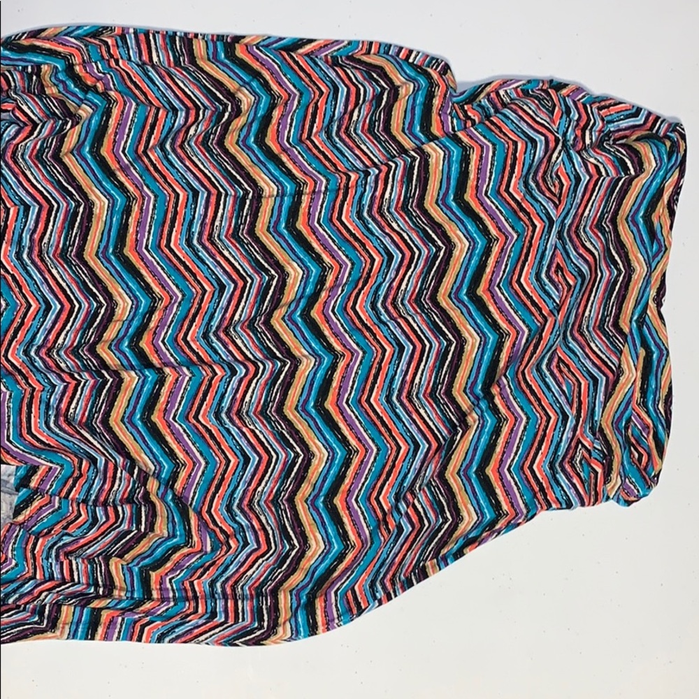 LuLaroe Azure multicolored skirt XL
